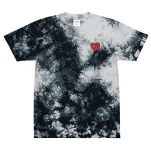 Load image into Gallery viewer, PUSH LOVE Oversized tie-dye t-shirt