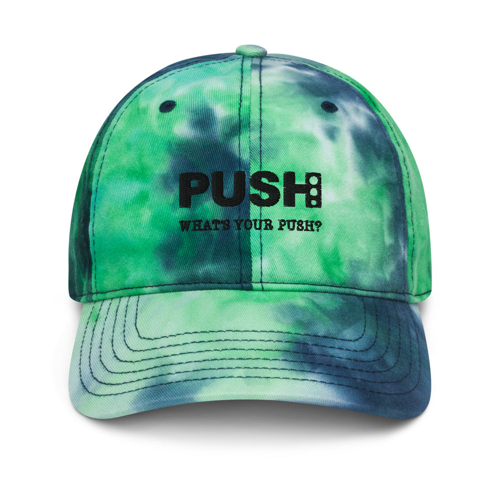 PUSH Tie dye hat