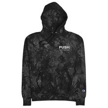 Load image into Gallery viewer, PUSH Unisex Champion tie-dye hoodie