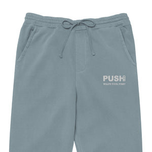 PUSH PAIR Unisex pigment-dyed sweatpants